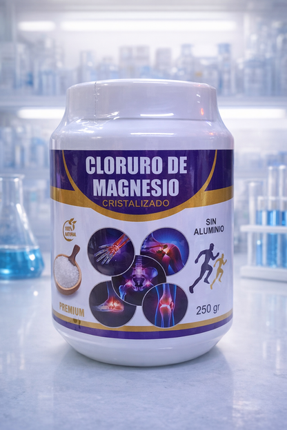 💙 Cloruro de Magnesio Cristalizado – Calidad Premium