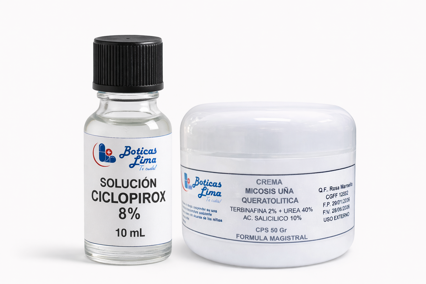 Tratamiento Completo para Hongos en las Uñas (Onicomicosis) – Fórmula Magistral